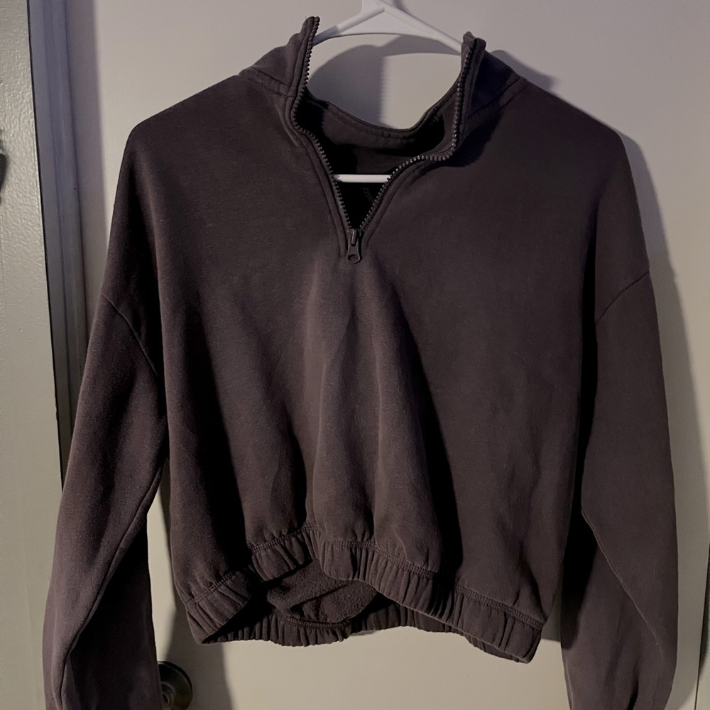 Pacsun cropped zip up